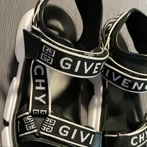 Givenchy | Shoes | Givenchy Logo Tape Sandals Mens Size 9  display picture 3